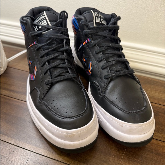 CONVERSE  Weapon CX Shoes Mid Top Black Multi Men's Leather size 11 - Picture 2 of 9